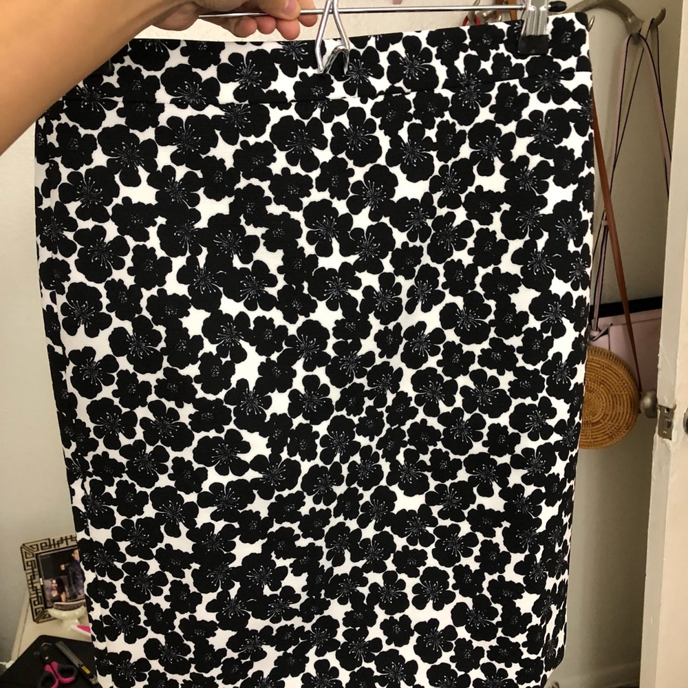 Jcrew floral skirt